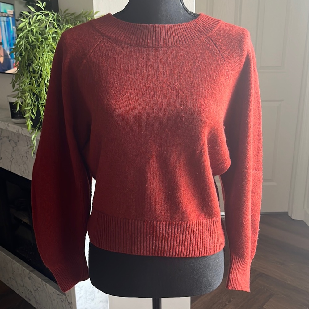 Vince burnt orange/brick sweater